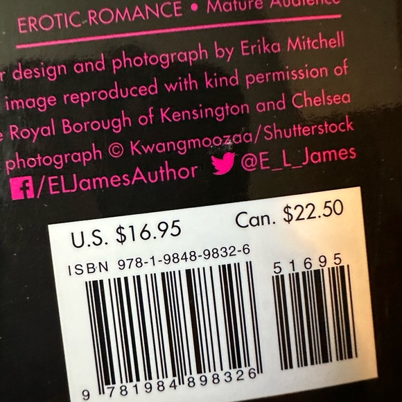 Paperback novel The Mister by EL James - Picture 3 of 4